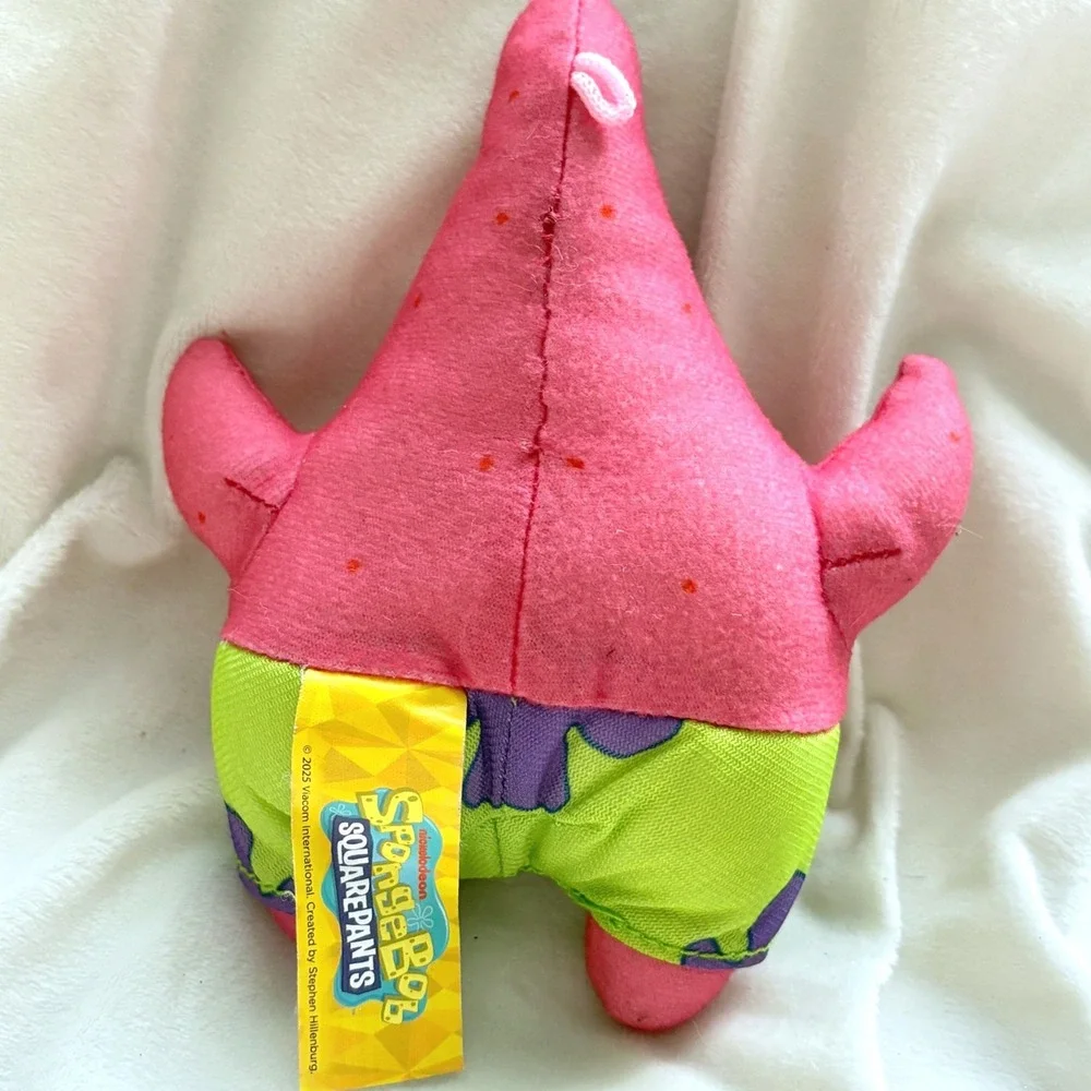 Patrick Star Plush SpongeBob SquarePants Pink Starfish Stuffed Toy 7